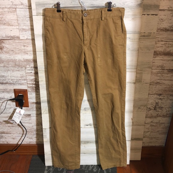 Old navy khaki pants ultimate slim size 32x34 work pants formal pants - Picture 1 of 5